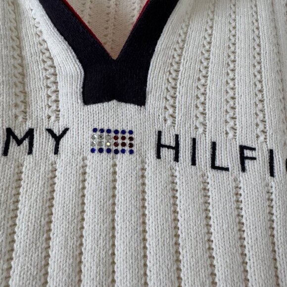 Y2k Tommy Hilfiger Pullover Sweater - Picture 2 of 11